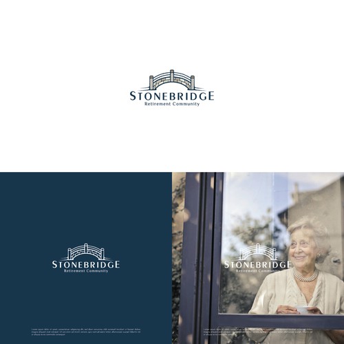 Classic logo design for senior housing 