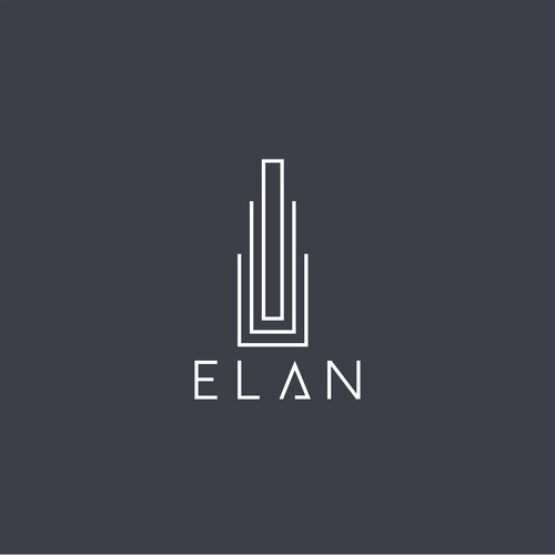  ELAN // Luxury condominium logo