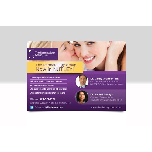 The Dermatology Group needs a new newspaper ad!