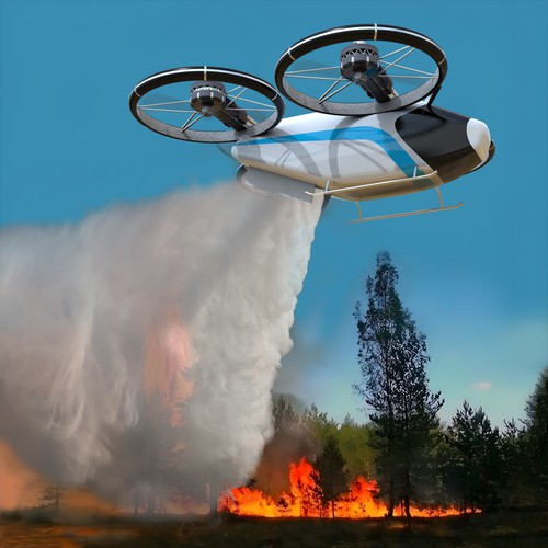 firefighter drone