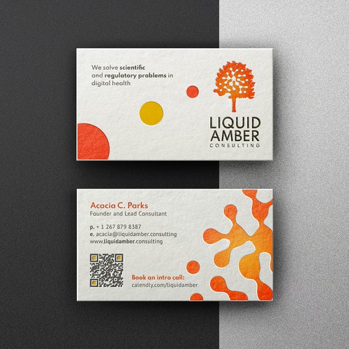 Business card design