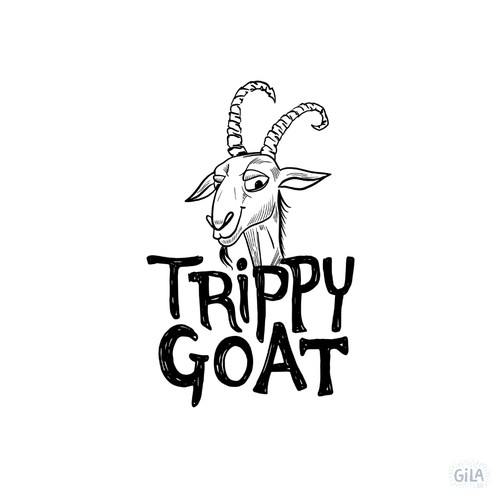 Vodka logo Trippy Goat
