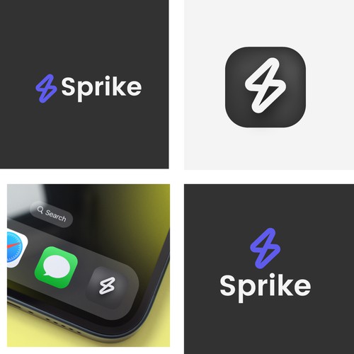 Sprike logo design
