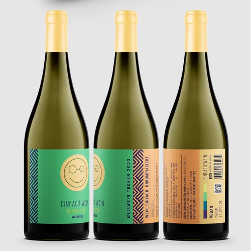 Wine label for Simple Wines