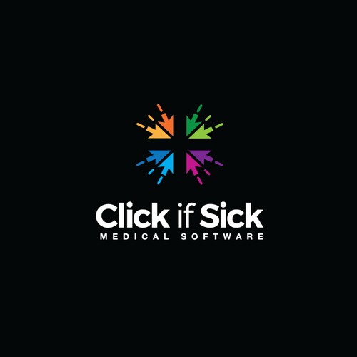 Logo Design for Click if Sick.