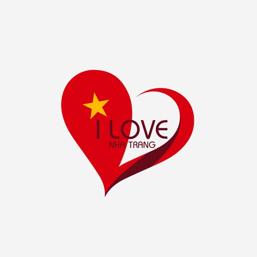 Logo for an Entertainment Event call "I Love Nha Trang"