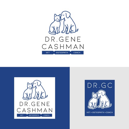 calm and clean personal logo