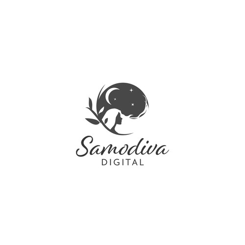 Digital brand logo design