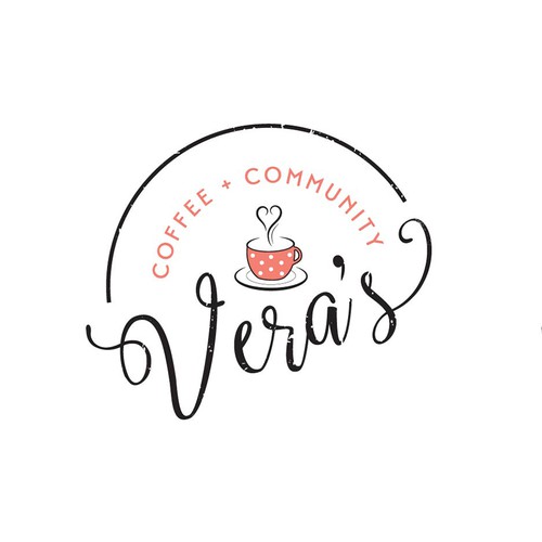 Logo for small coffee-shop