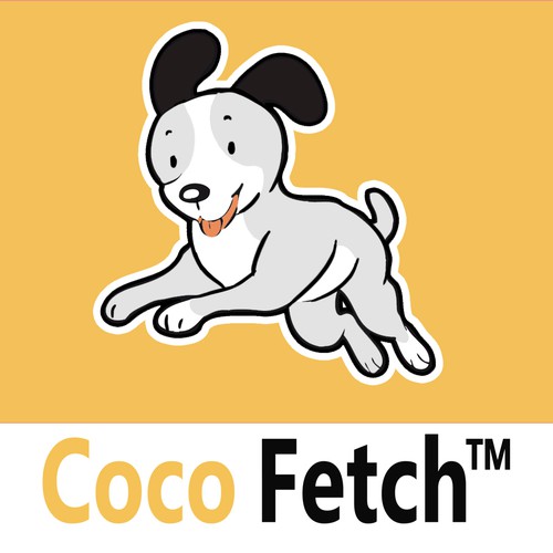 Fetching Dog - Mascot Design