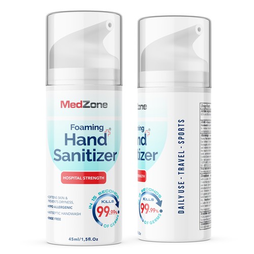Label Design for Hand Sanitizer
