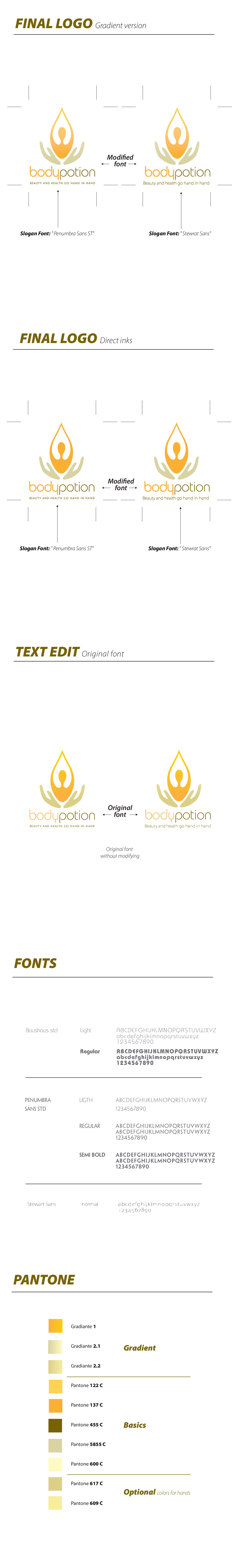 Looking for a lovely logo for a natural all-in-one (face and body) lotion called Body Potion.
