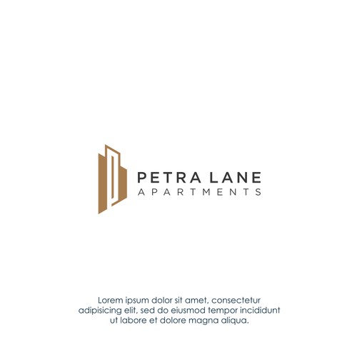 P Real Estate & Mortgage Logo Concept