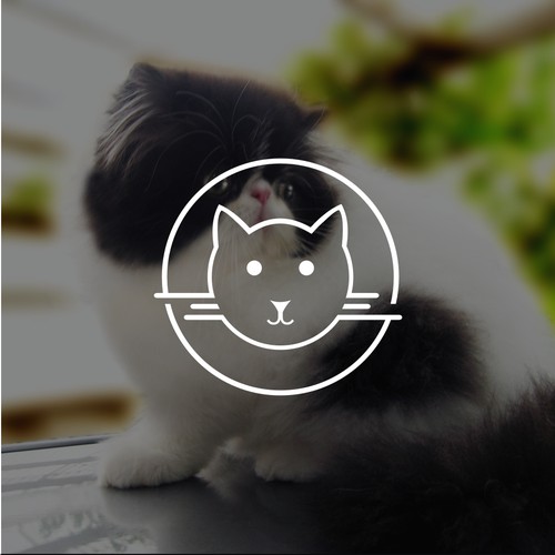 logo cat simple
