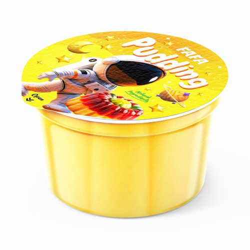 FAFA Pudding Packaging