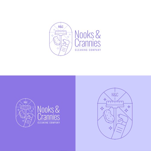 New and Improved Logo for Young, Woman-Owned, Cleaning Business