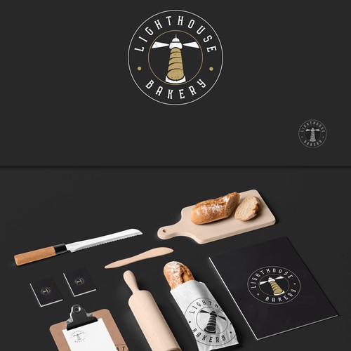 Logo design for Lighthouse Bakery