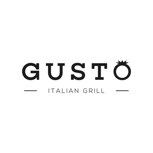 Create a logo for a new fast casual restaurant Gusto Italian Grill