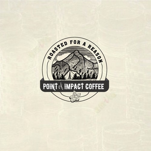 Point of impact coffee logo 