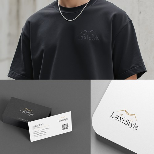 Minimalist Logo & Branding for Laxi Style – Modern & Elegant