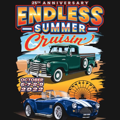 Endless Summer T-shirt Design