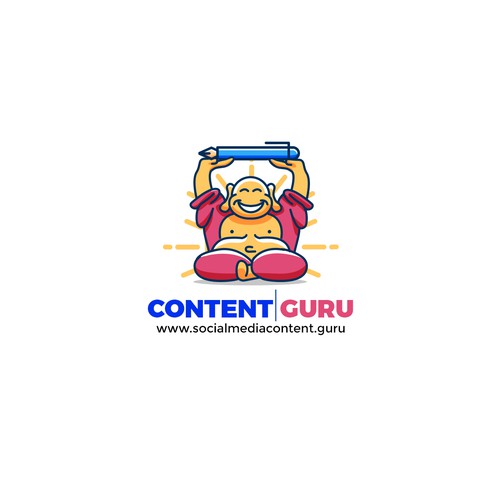 Laughing Buddha Mascot