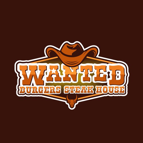 Wanted Burger Logo