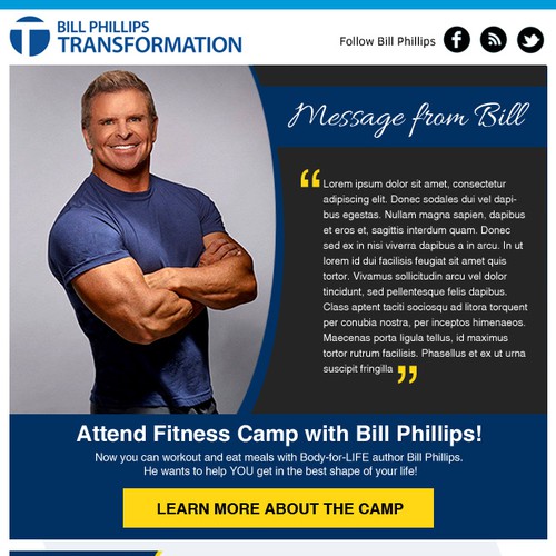 Create Fitness and Health Information Newsletter