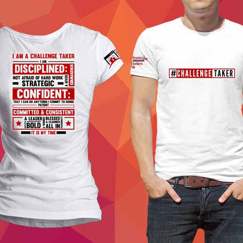 Challenge Takers T-shirt Design