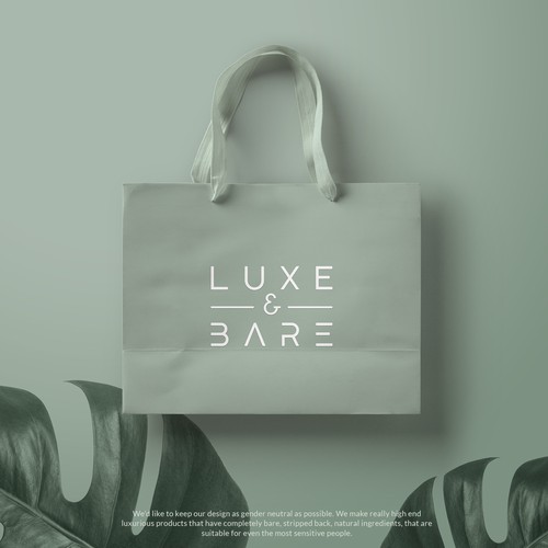 Logo for LUXE & BARE
