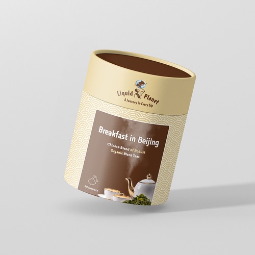 Black Tea packaging design