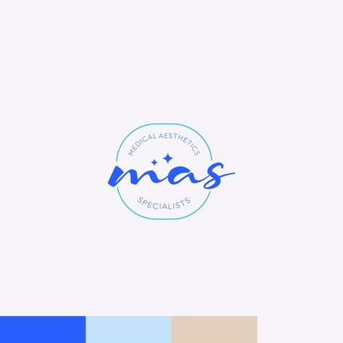 Minimalist logo for a medical service 