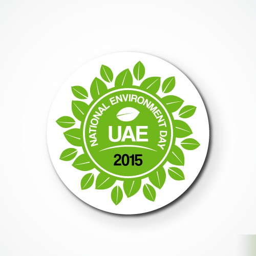 Emblem for "UAE National Environment Day"