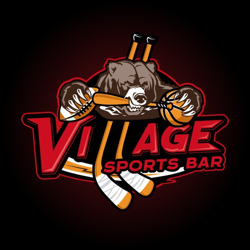 Sports Bar Logo Design