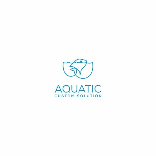 Logo concept for Aquatic Custom Solution