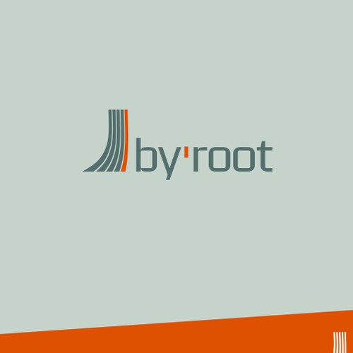 create an awesome logo for by:root building innovators