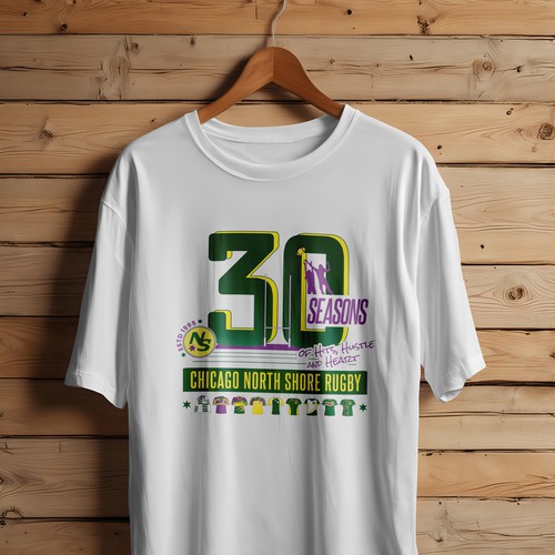 Anniversary Merch for 30 year of Rugby
