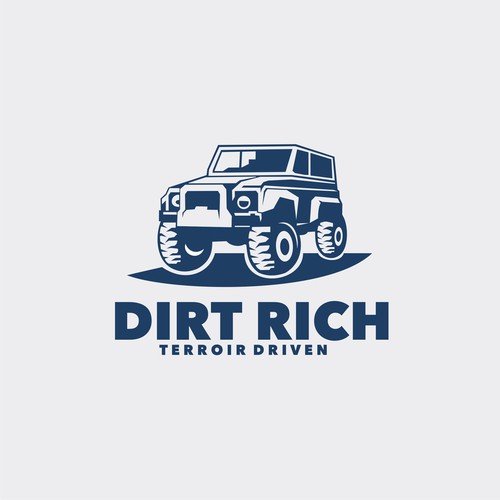 Dirt Rich Concept Logo