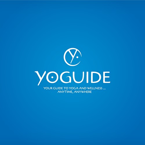 logo for innovative yoga/wellness company - YoGuide!  