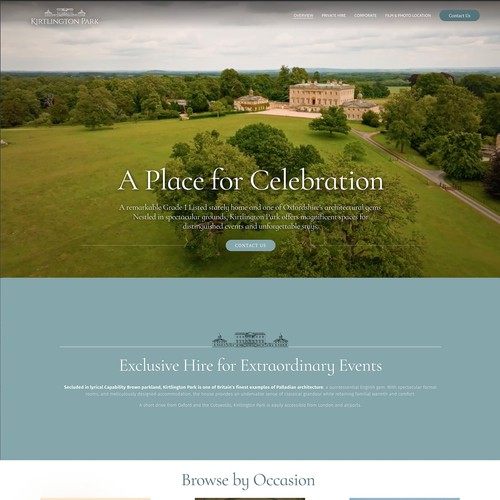 Exclusive Event Hire in Oxfordshire