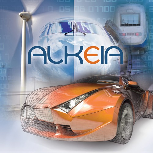 Create a brochure with a great technical and innovative (high tech) look for the 1st network computing company ALKEIA