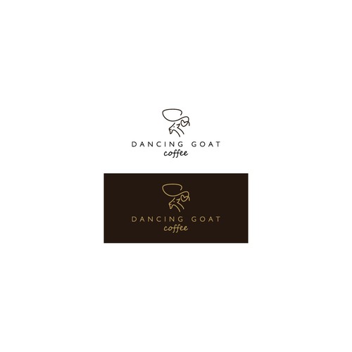 logo for dancing goat coffee