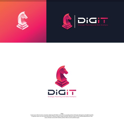 Digit logo design