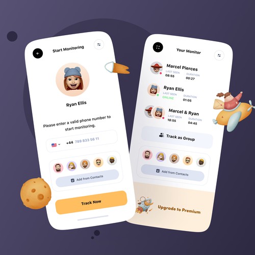 Seen Online - Family Tracker Mobile App