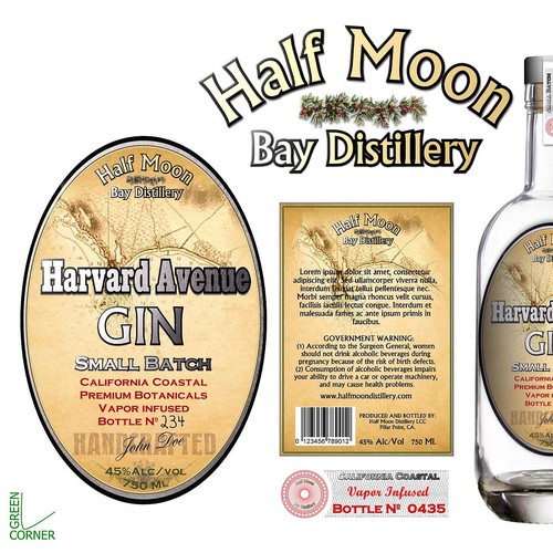 Gin Label