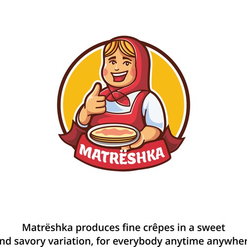 Matrëshka logo concept