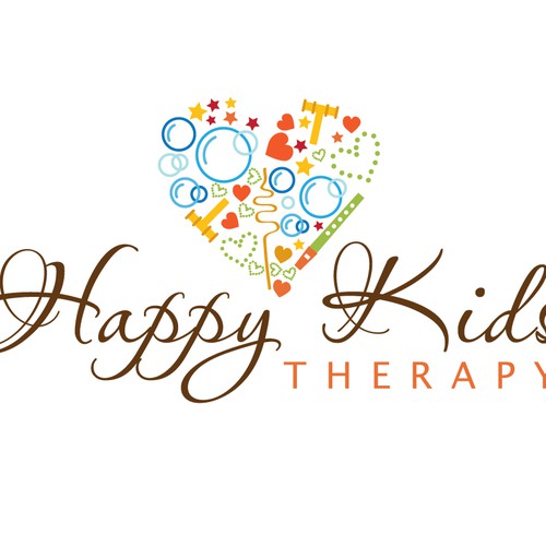 Happy Kids Therapy needs a vibrant logo!! 