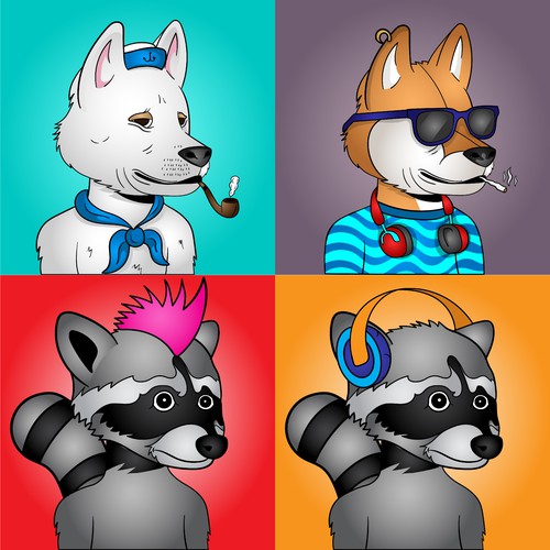 2d NFT character