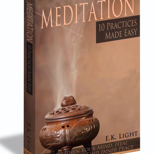 Help me design a cover for a meditation book and ebook.