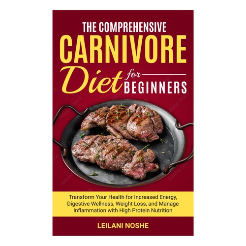 The comprehensive carnivore diet for beginners ebook cover